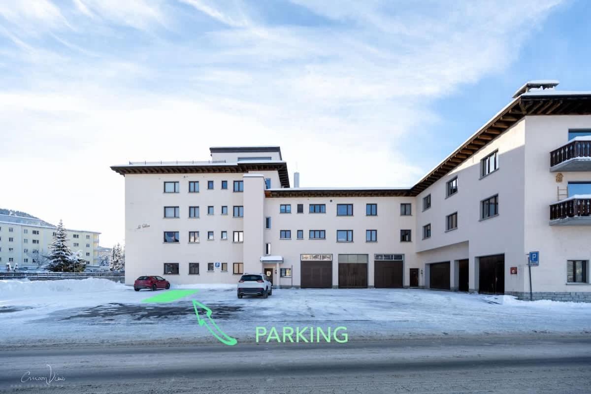 Charming Apartment In St Moritz Exterior foto